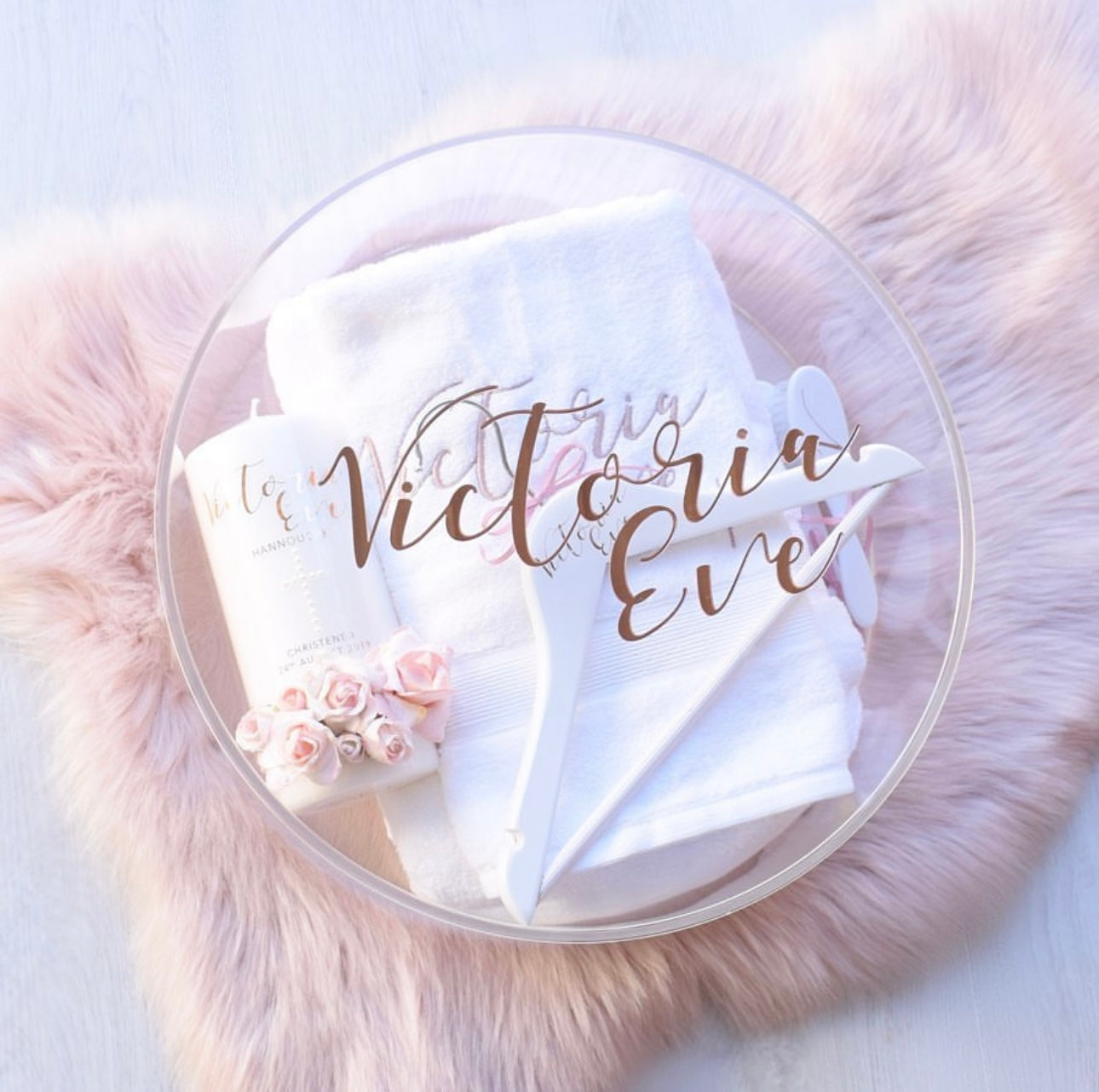 Round Acrylic Box with Acrylic