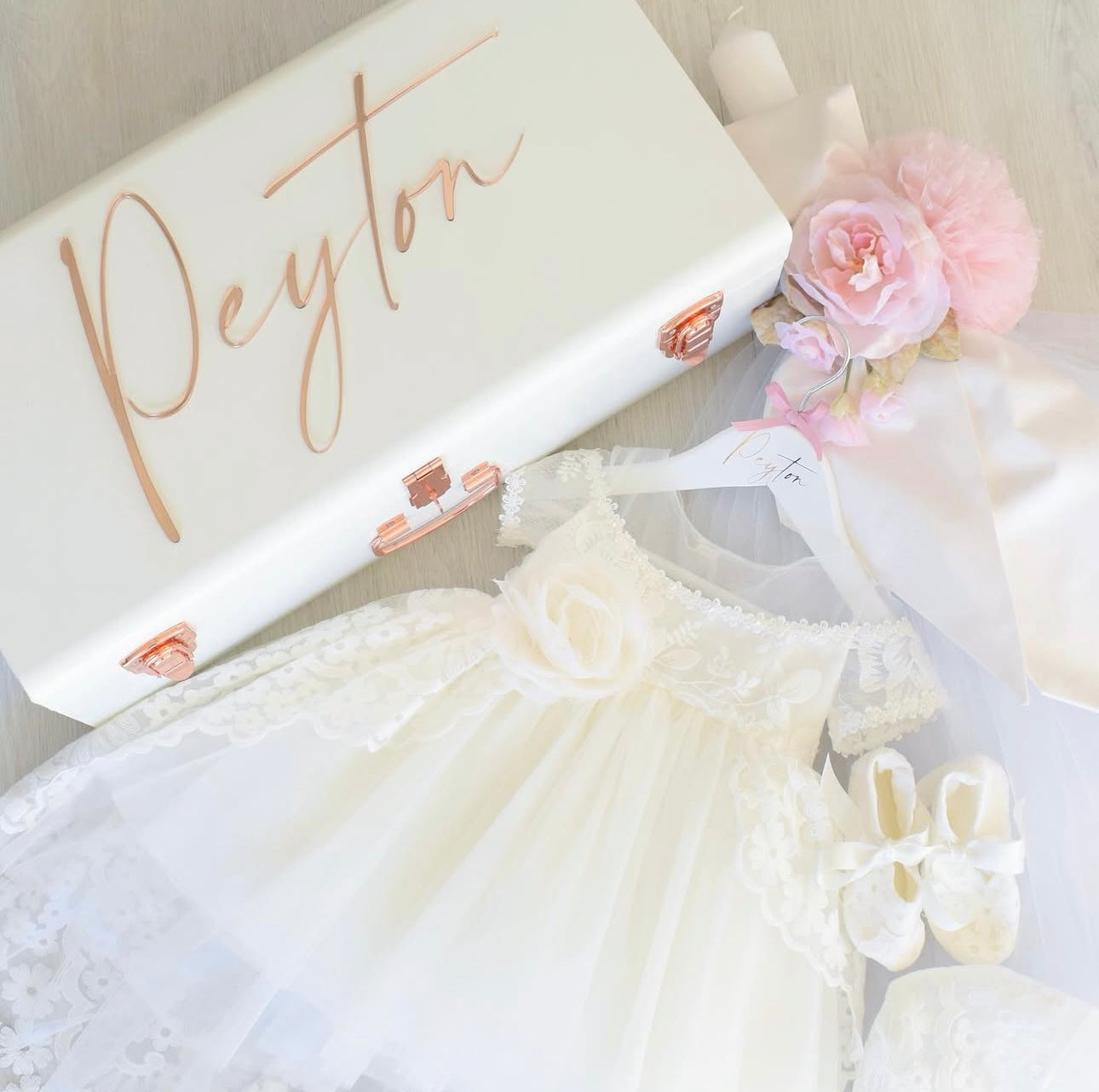 Small Metal Trunk with Acrylic