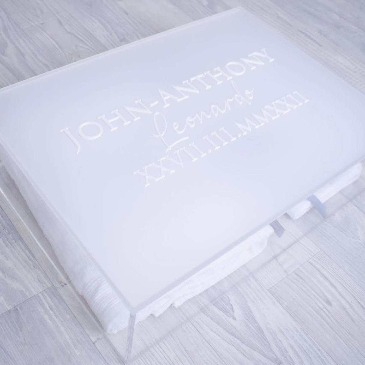 Rectangle Acrylic Box with Acrylic