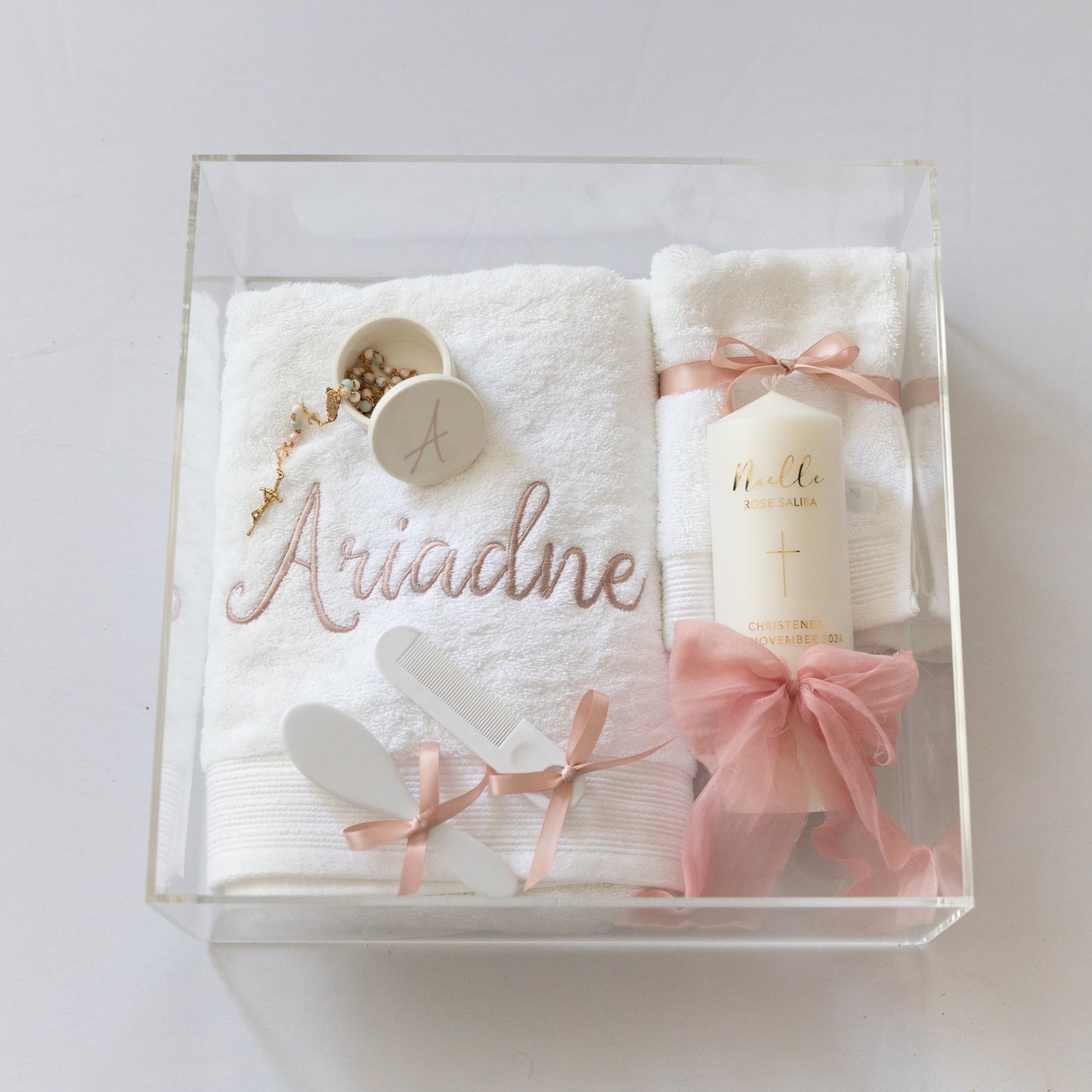 Square Acrylic Box with Acrylic