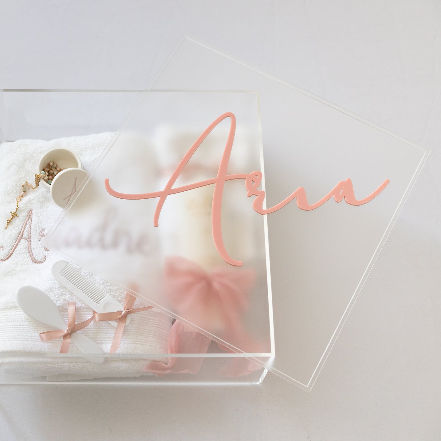 Square Acrylic Box with Acrylic