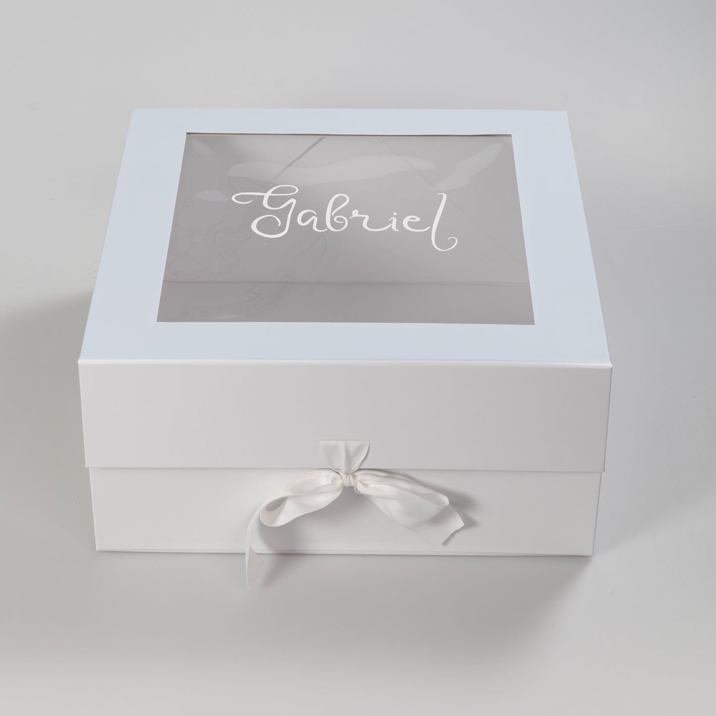 Baby Blue Border Box with Window