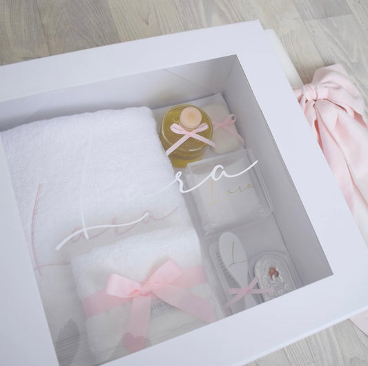 White Border Box with Window