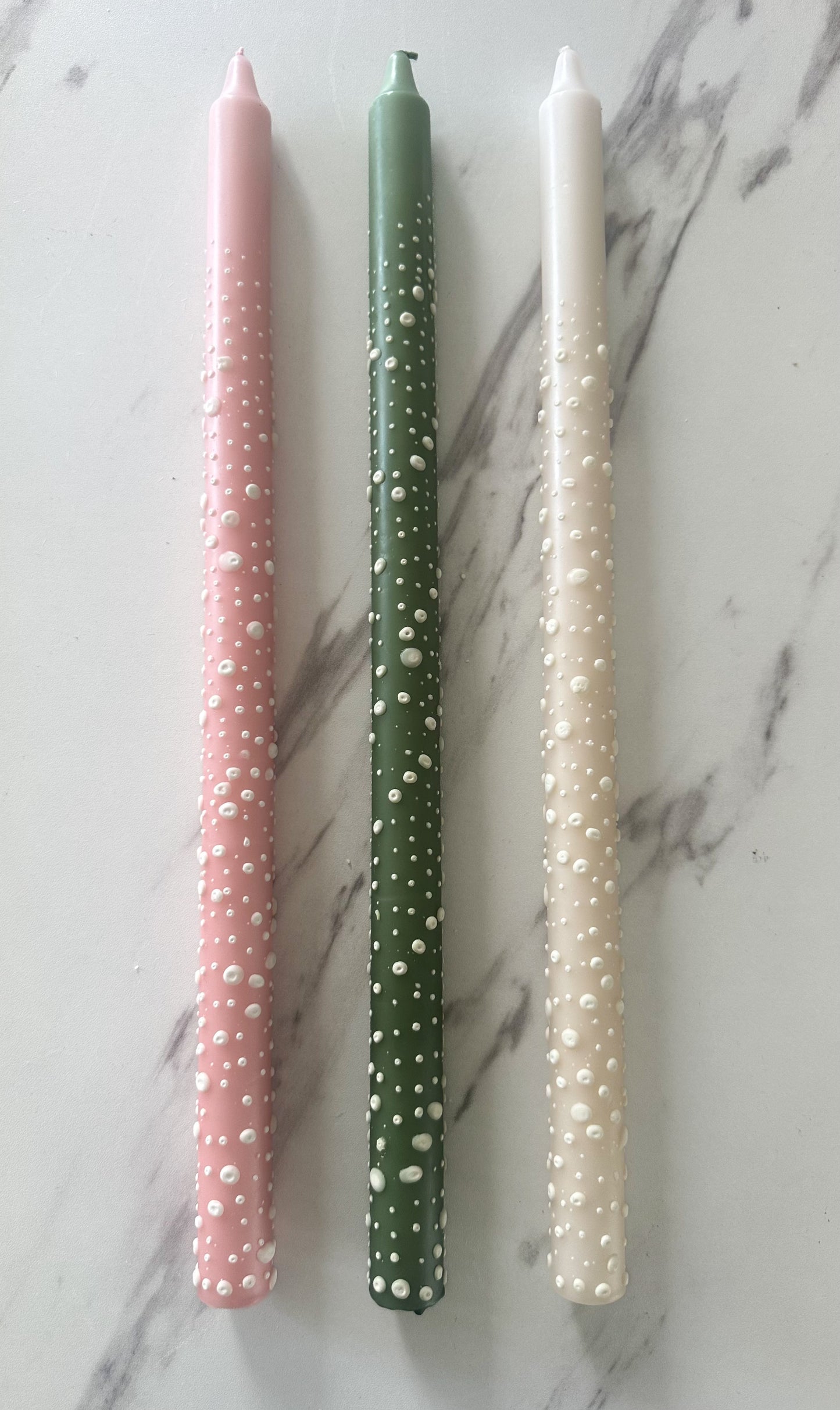 Polka Dot Candle