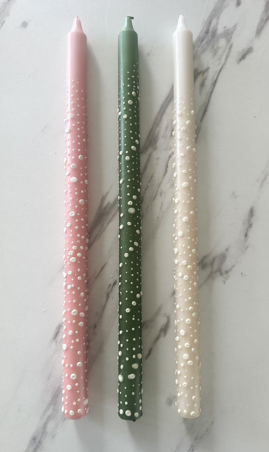 Polka Dot Candle