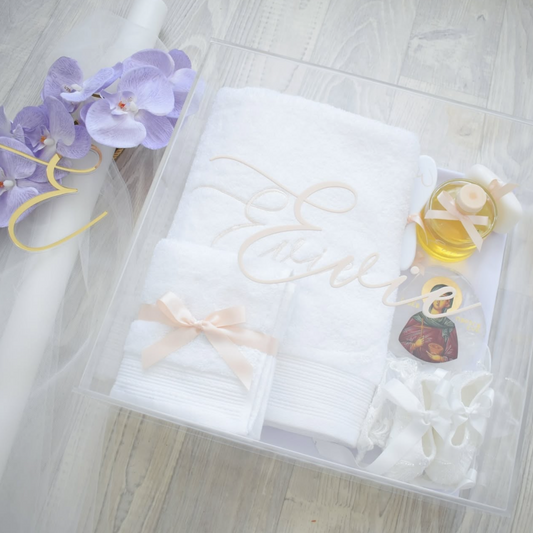 Square Acrylic Box with Vinyl