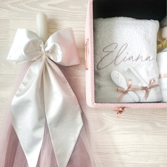 Ribbon Tulle Skirt Candle