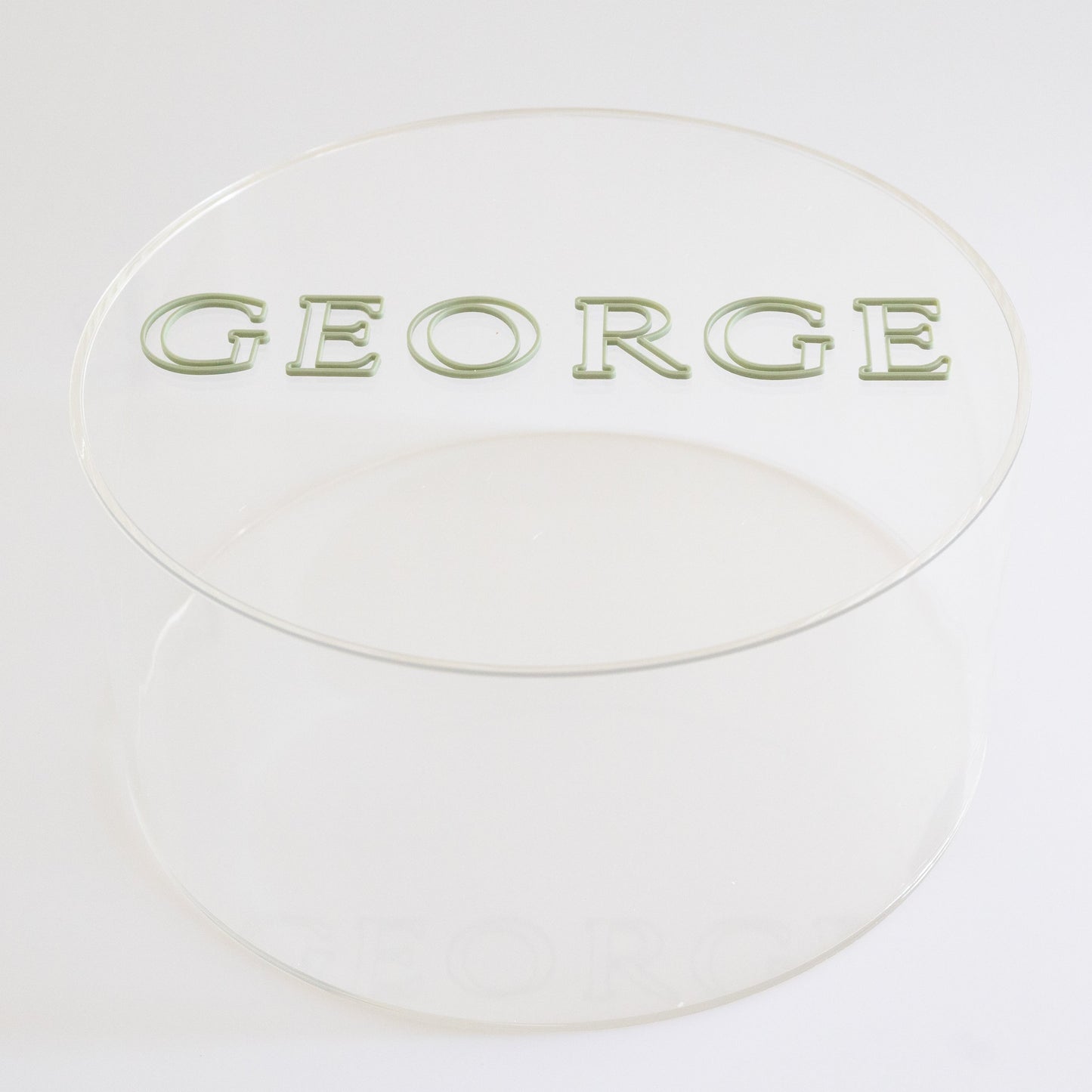 Round Acrylic Box with Acrylic