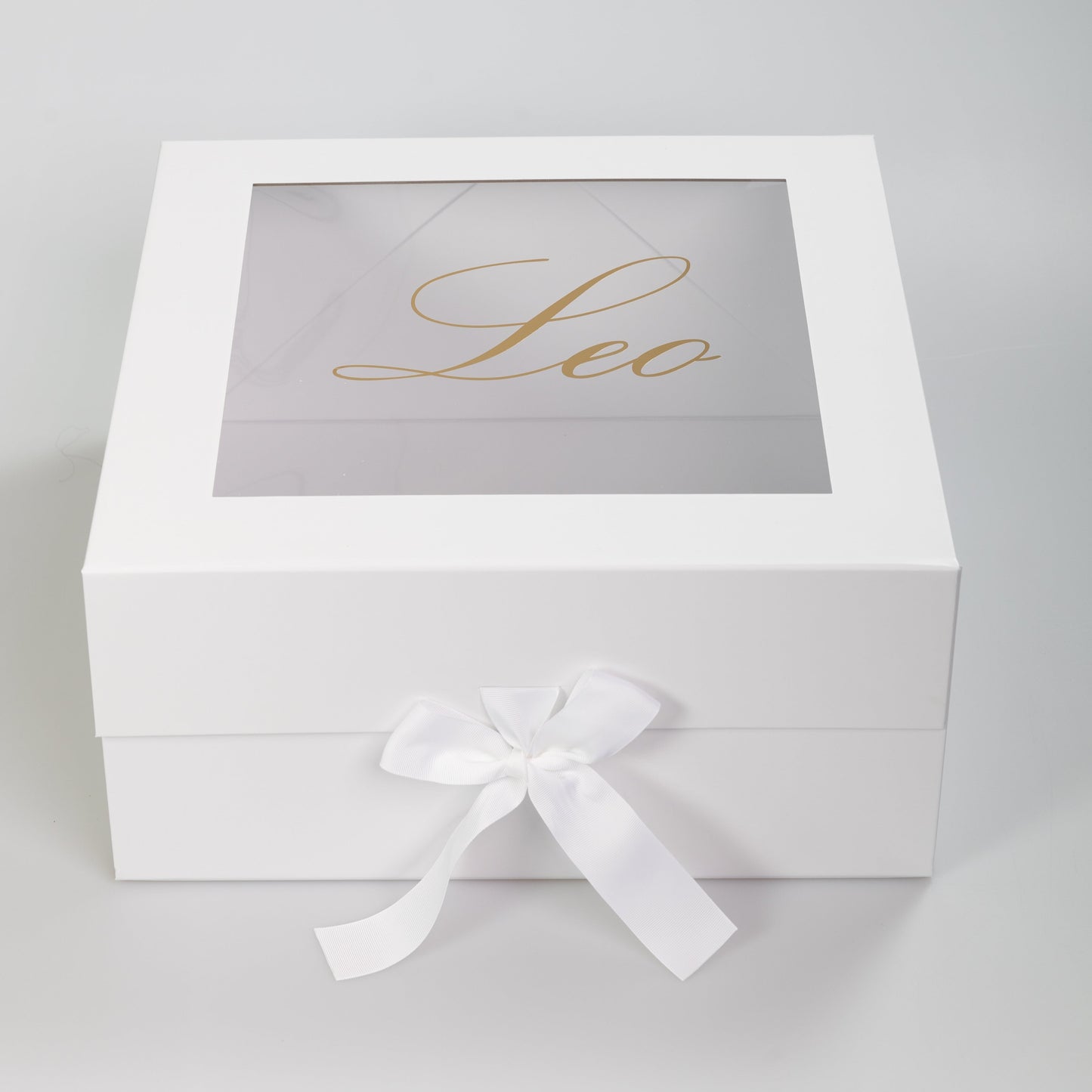 White Border Box with Window